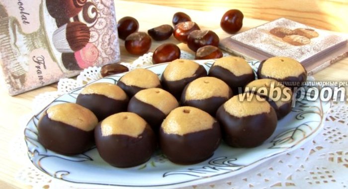 Американские конфеты «Buckeyes»