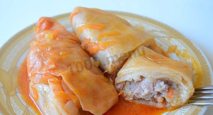 Голубцы из молодой капусты