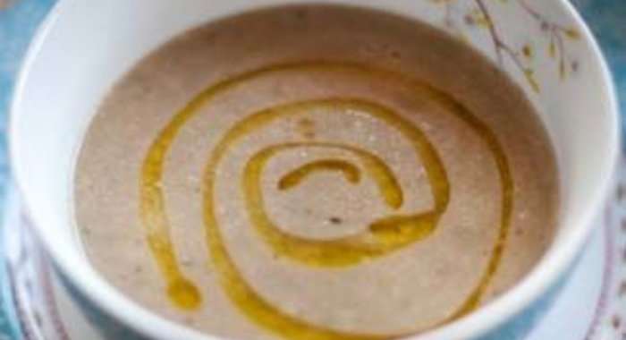 Суп-пюре из каштанов