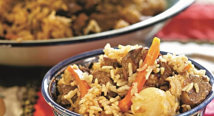 Узбекский плов