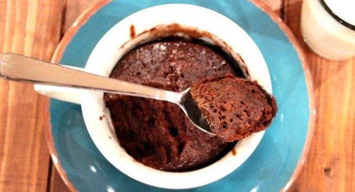 Кекс в кружке за 5 минут