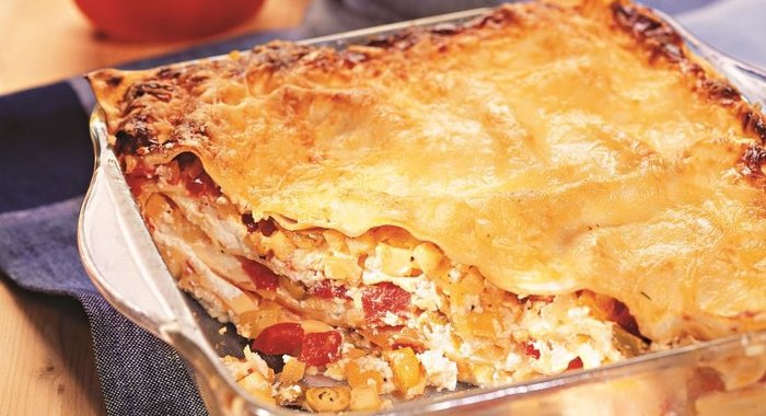 Овощная лазанья