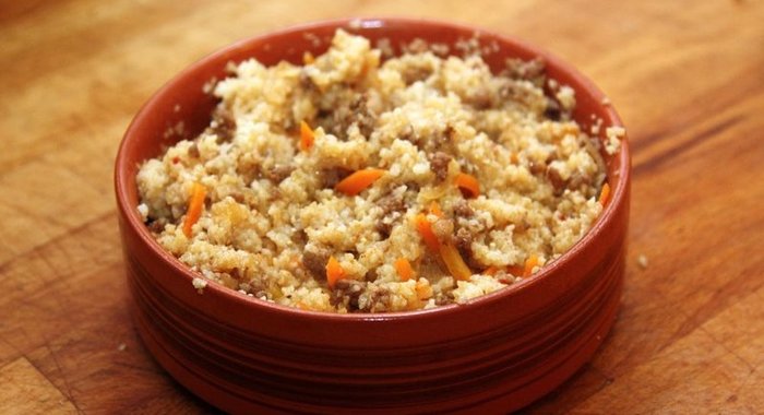 Ячневая каша в горшочке