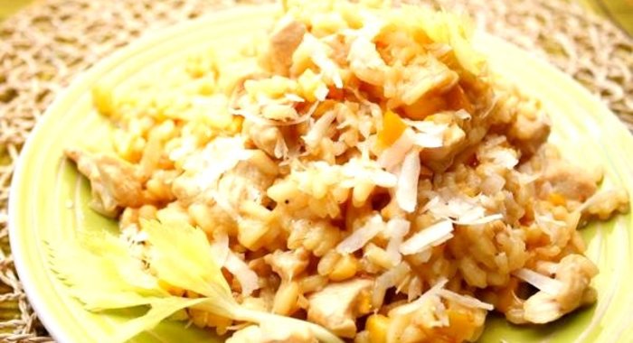 Ризотто с курицей
