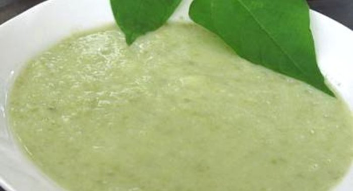 Суп-пюре из зеленой фасоли