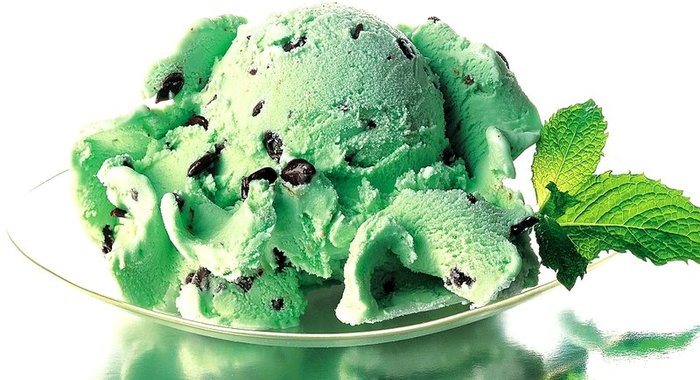 Мятное мороженое