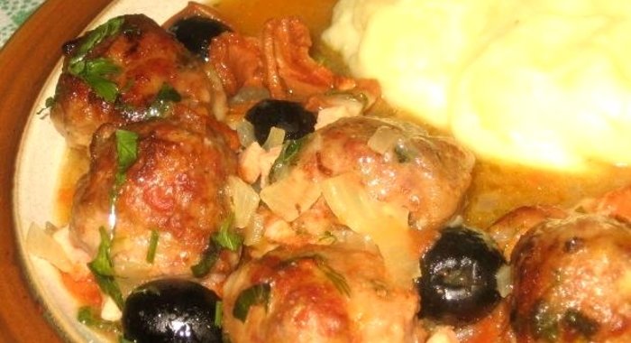 Фрикадельки из ветчины