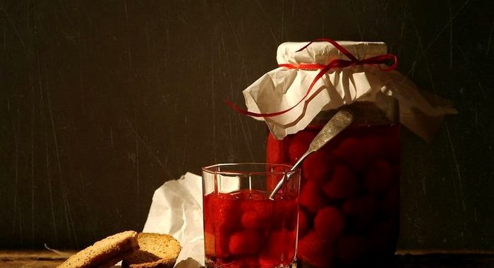 Компот из земляники