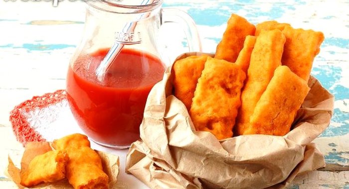 Постное печенье на томатном соке