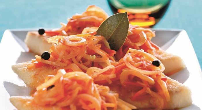 Рыба под маринадом