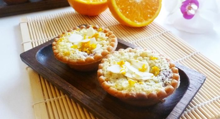 Пирожное с франжипаном