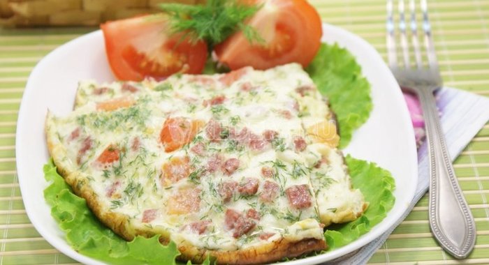 Вкусный омлет