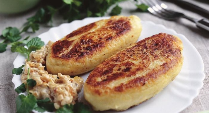 Цеппелины (зразы картофельные)