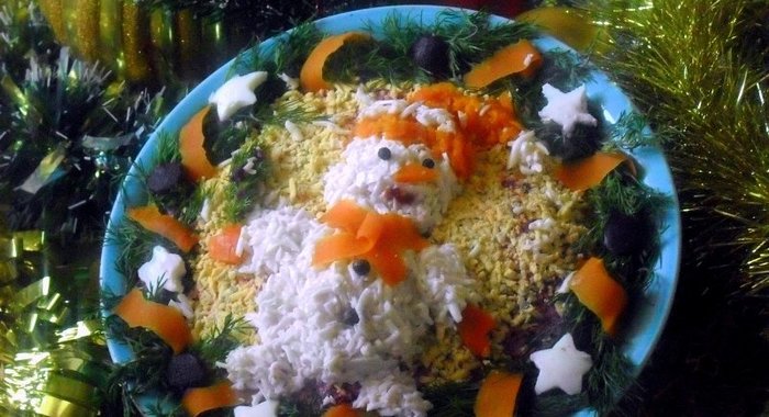 Новогодняя сельдь под шубой