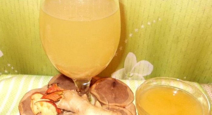 Имбирный горячий лимонад