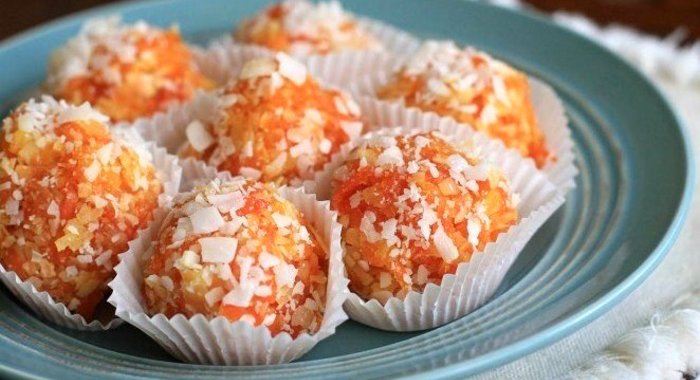 Морковные конфеты