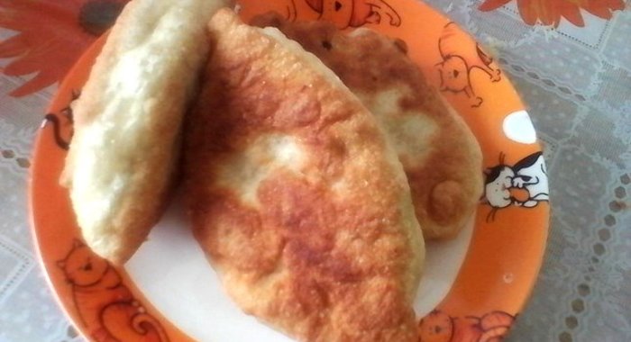 Жареные пирожки с рыбой