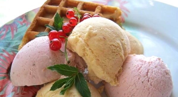 Мороженое из сгущенки