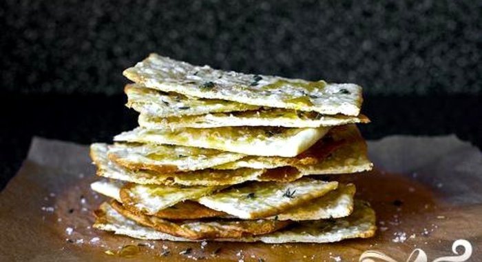 Лепешки с медом и тимьяном