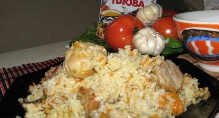 Плов со свининой