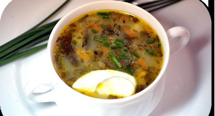 Зеленые щи со щавелем