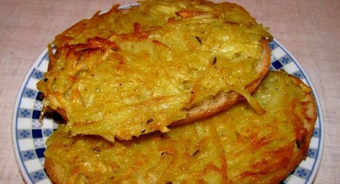Картофельные гренки