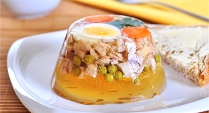 Слоеное заливное