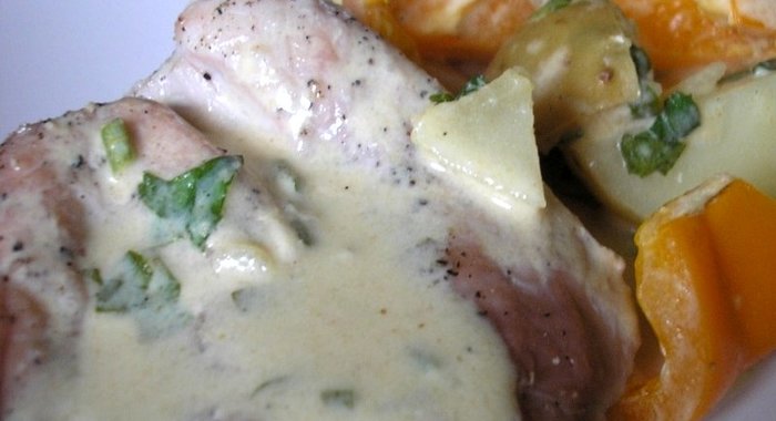 Жаркое из свинины с овощами