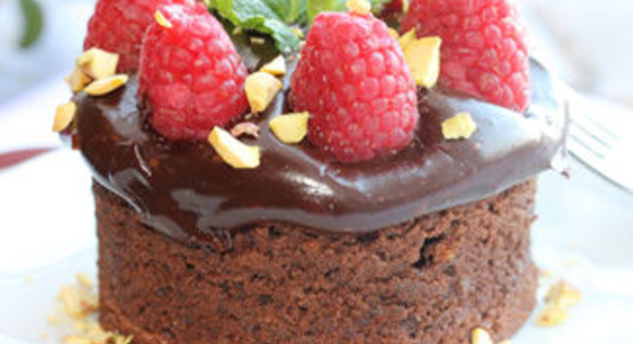 Шоколадно-миндальные пирожные