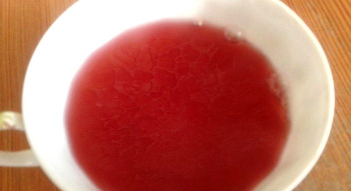 Компот детский из смородины и клубники