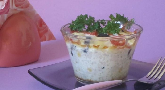 Мини-запеканки из курицы.