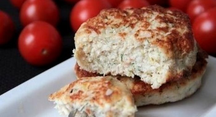 Куриные котлеты с творогом