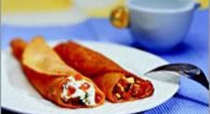 Блины красные