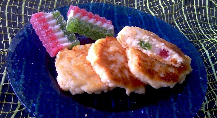 Сырники с мармеладом