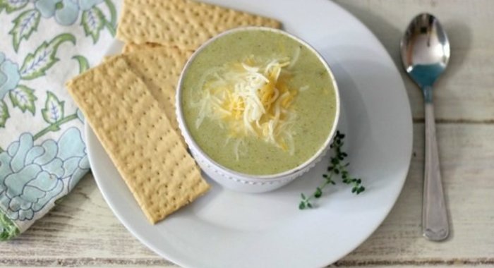 Сырный суп с брокколи