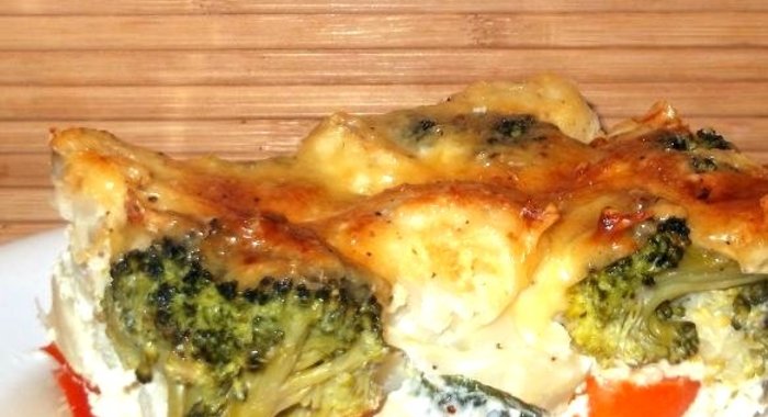 Овощная запеканка с цветной капустой