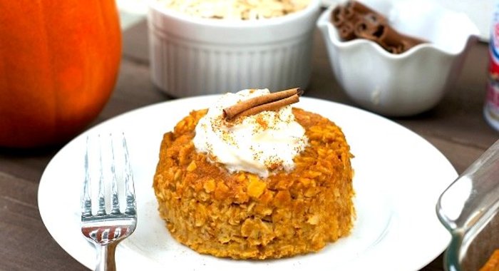 Овсянка с тыквой