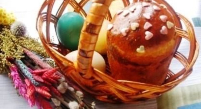 Пасха простая с изюмом