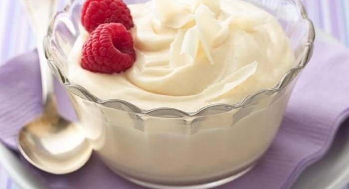 Мусс из белого шоколада