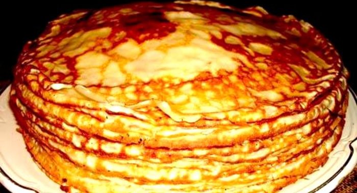 Блины красные