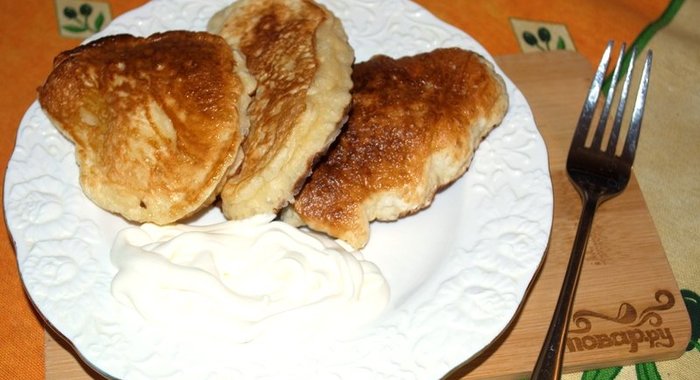 Оладьи из дрожжевого теста