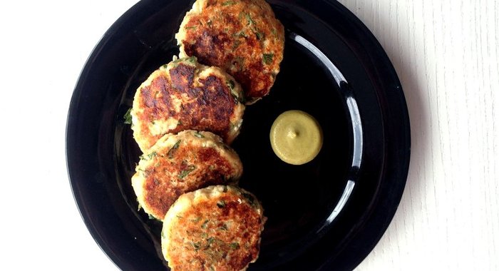 Здоровые сырники с зеленью