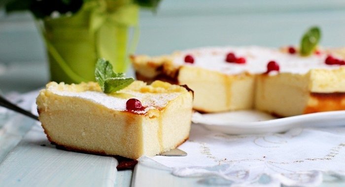 Двухслойная запеканка