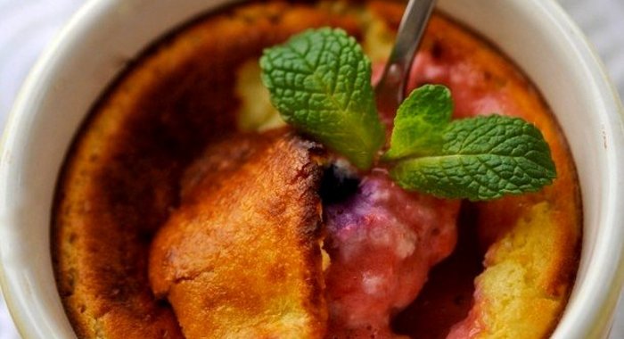 Творожная запеканка с крахмалом