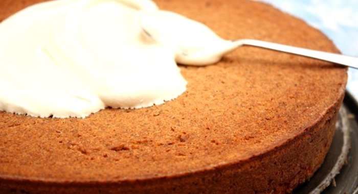 Нежный морковный пирог