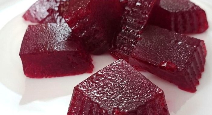 Желейный мармелад из брусники