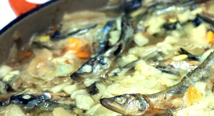 Щи из снетков