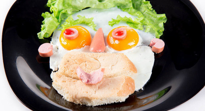 Яичница «Портрет»