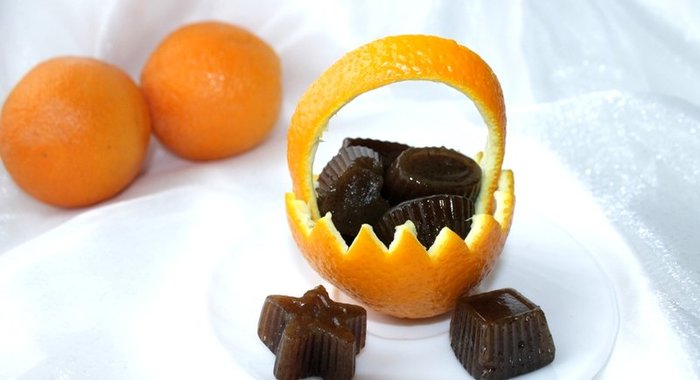 Рисово-апельсиновые конфетки