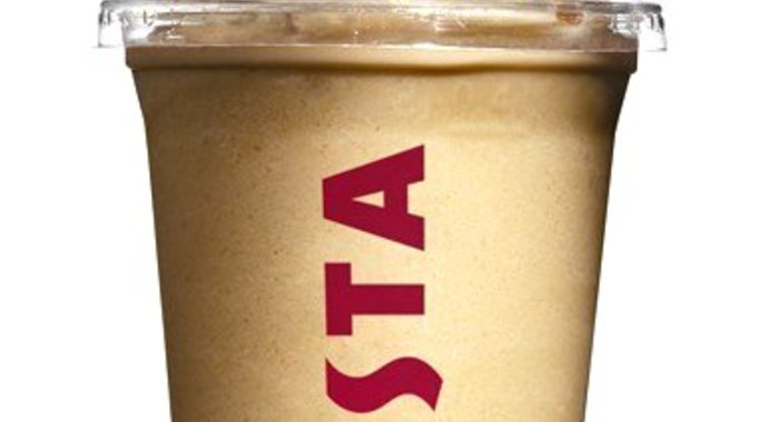 Кофейный кулер на молоке и мороженом